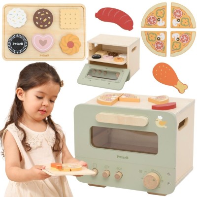 Wooden Toaster Oven with Accessories VIGA - 12 pcs.