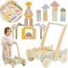 Viga Wooden Pusher Trolley