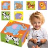 Viga Wooden Zoo Puzzle 4 Pieces