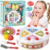 WOOPIE Birthday Cake and Sliced Fruit with Sweets