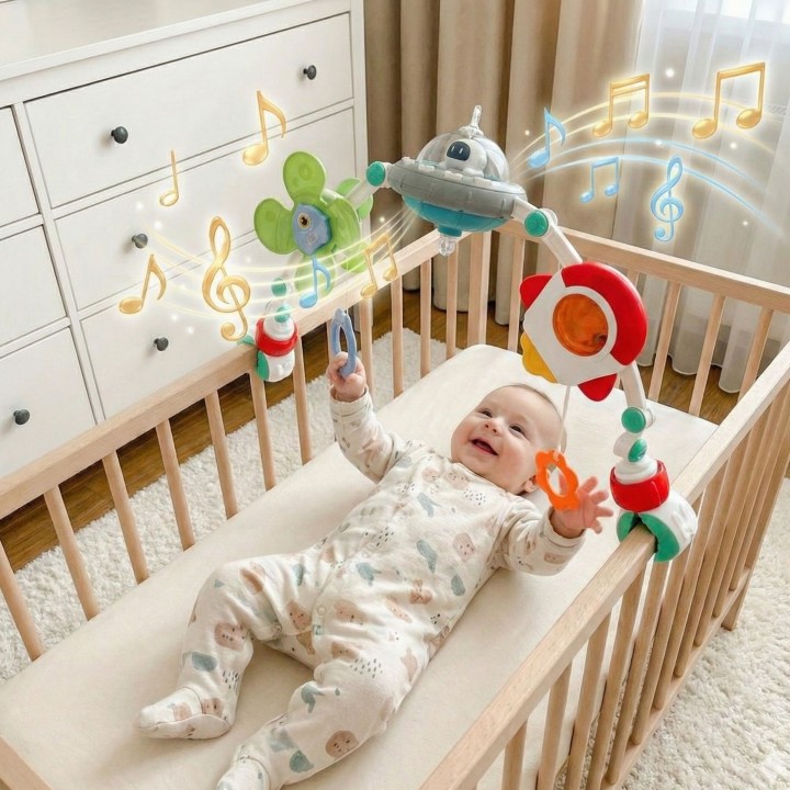 WOOPIE BABY Interactive Crib Arch with Lullabies