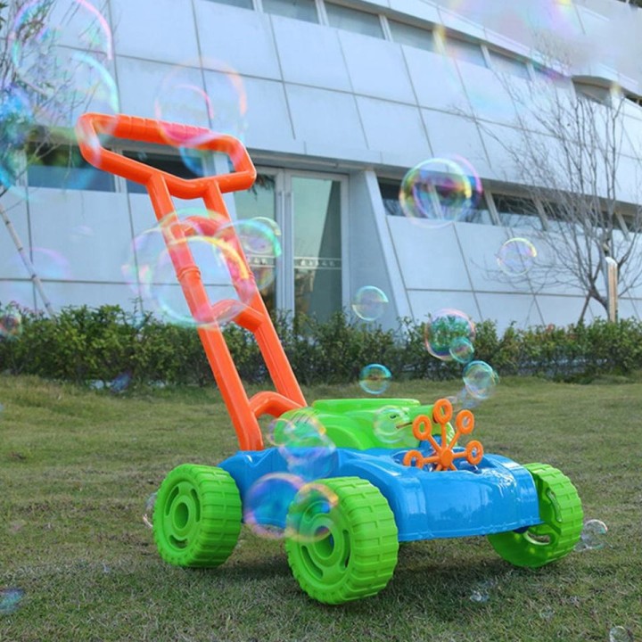 WOOPIE Lawn Mower Soap Bubbles with Sounds and Liquid - Toy