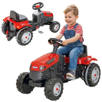WOOPIE Traktor na Pedały Farmer GoTrac - Ciche Koła dla Dzieci