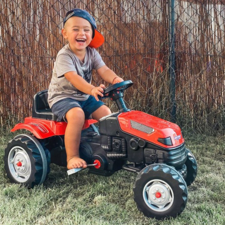WOOPIE Traktor na Pedały Farmer GoTrac - Ciche Koła dla Dzieci