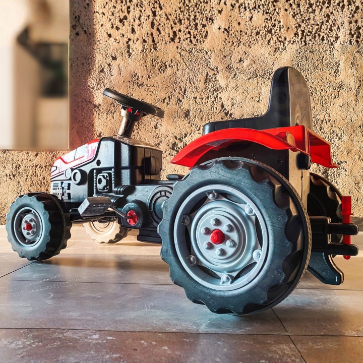 WOOPIE Traktor na Pedały Farmer GoTrac - Ciche Koła dla Dzieci