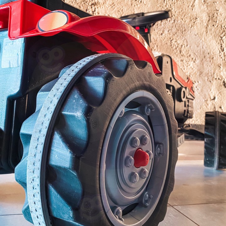 WOOPIE Traktor na Pedały Farmer GoTrac - Ciche Koła dla Dzieci