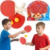 WOOPIE Ping Pong Table Tennis Rackets Set + 3 Balls