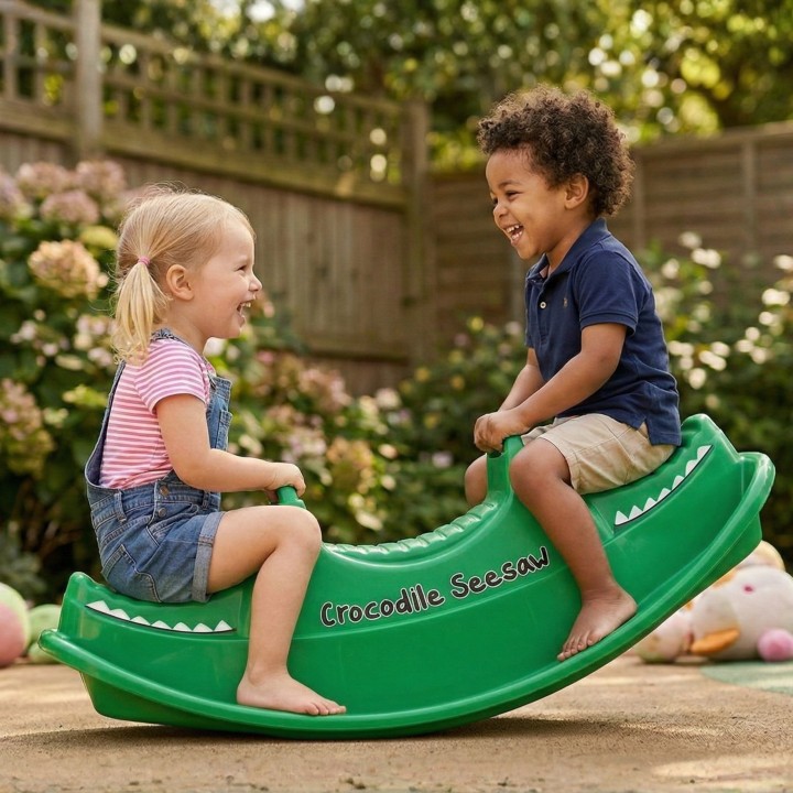 WOOPIE Crocodile Rocker Balance Swing - Toy for Children