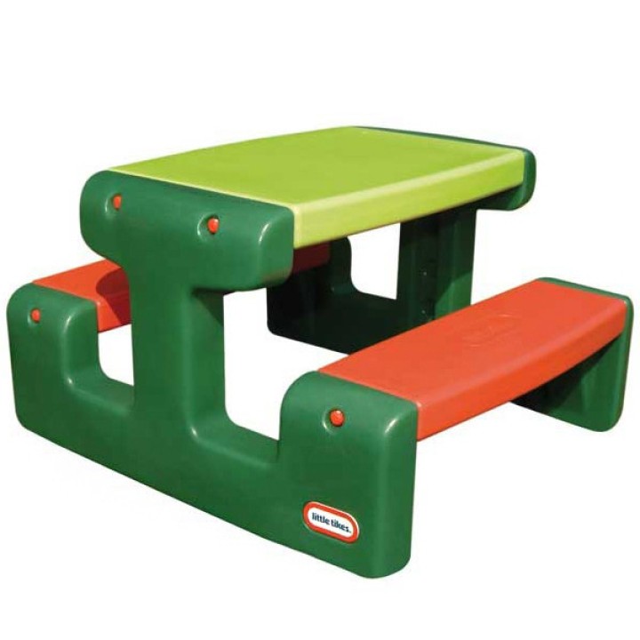 LITTLE TIKES Picnic Table for Kids - Juicy Green