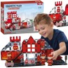 WOOPIE Magnetic Blocks 3D Fire Department Set 48 pcs.