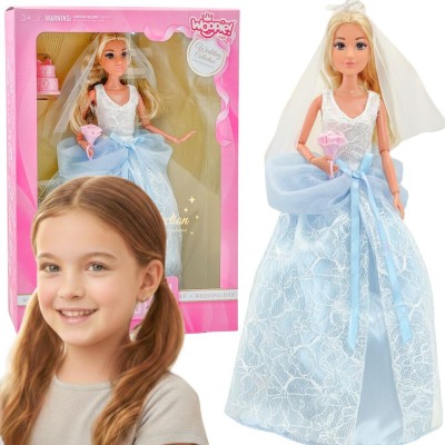 Lily Wedding Collection Bride Doll WOOPIE ROYAL - Wedding Set