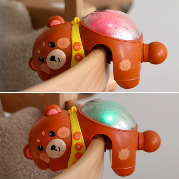 Woopie Star Projector Teddy Bear Sleeper for Babies – Perfect for Nighttime