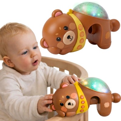 Woopie Star Projector Teddy Bear Sleeper for Babies – Perfect for Nighttime