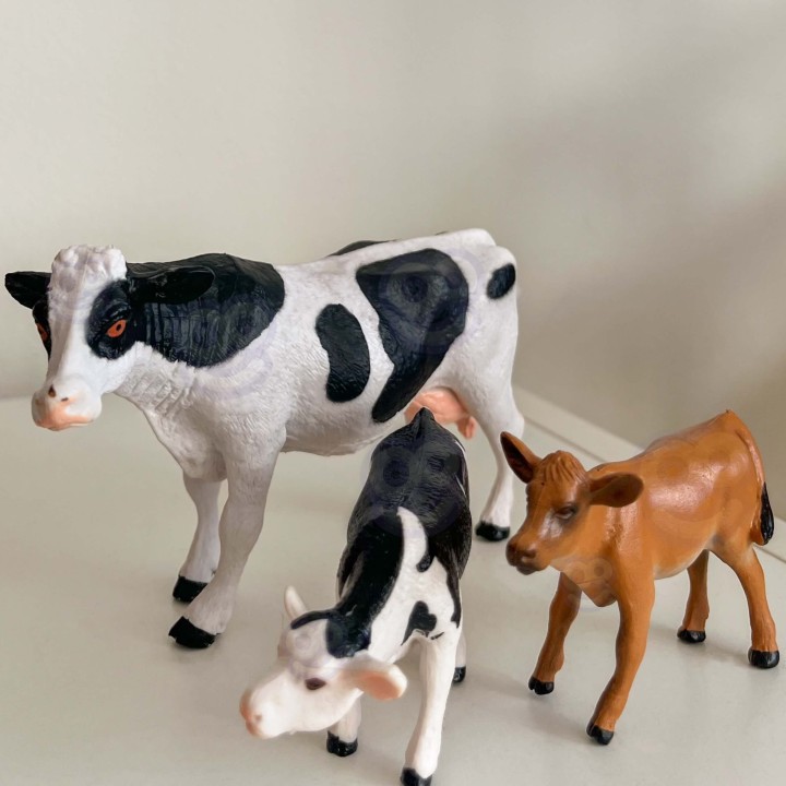 Farm Animal Figurines Set of 3+ WOOPIE - Realistic Models