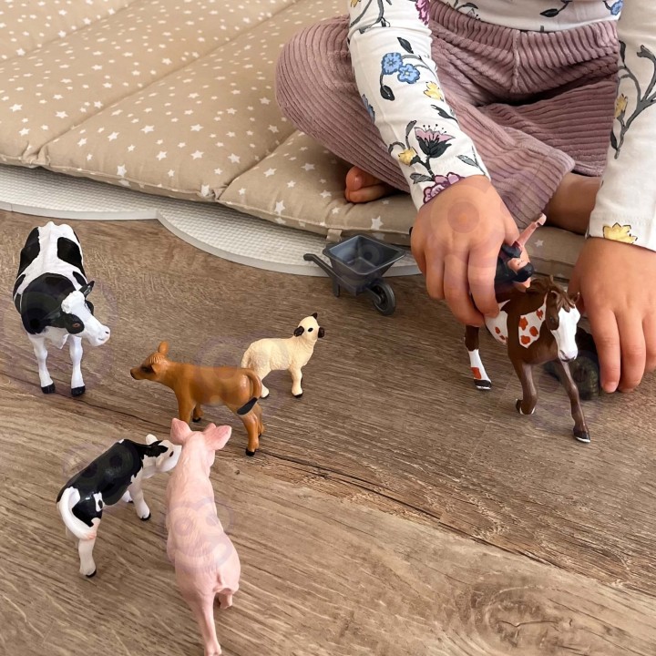 Farm Animal Figurines Set of 3+ WOOPIE - Realistic Models