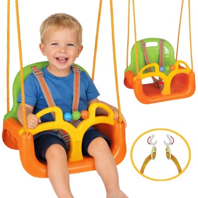 WOOPIE 3-in-1 Swing Orange - Joy for Your Child