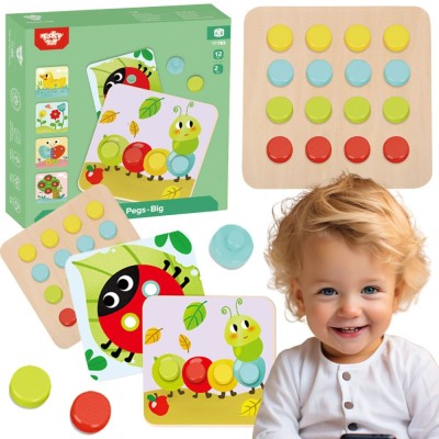 TOOKY TOY Animal Block Puzzle - Learning Shapes and Colors