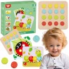 TOOKY TOY Puzzle Blocks for Kids Animals Match Learning Shapes Colors + Boards