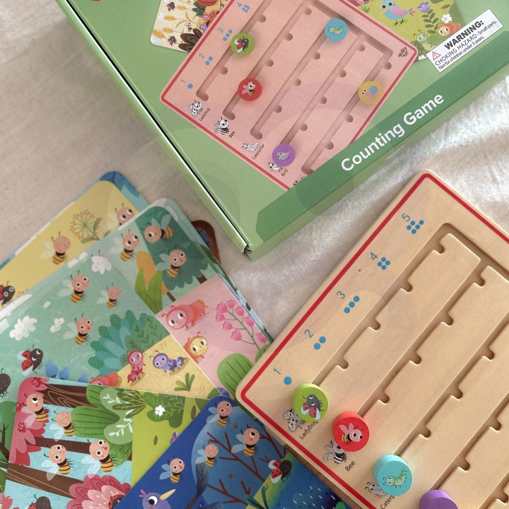 Wooden Learning to Count Animals Tooky Toy - Educational Toy