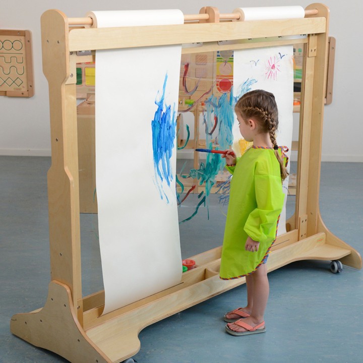 Masterkidz Painting Window Huge 2 in 1 Paper Holder