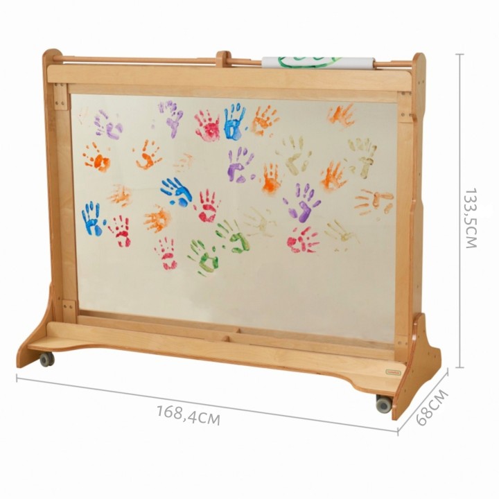 Masterkidz Painting Window Huge 2 in 1 Paper Holder