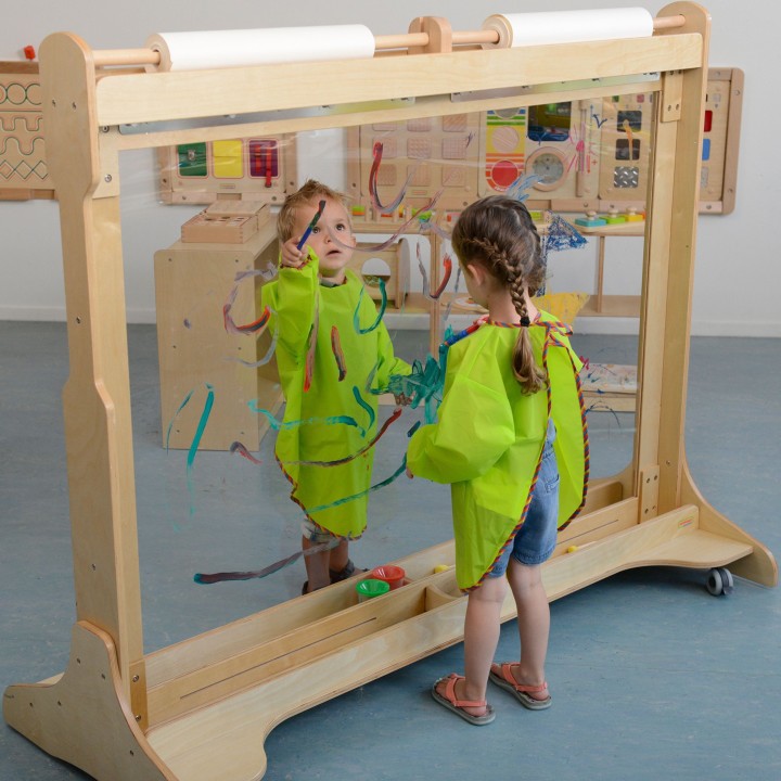 Masterkidz Painting Window Huge 2 in 1 Paper Holder