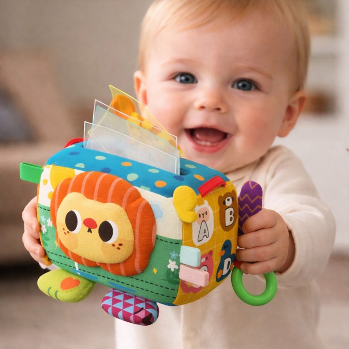 WOOPIE BABY Mrs. Metka - Educational Sensory Toy