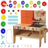 MASTERKIDZ Wooden Workshop XXL Montessori STEM with Tools + Accessories