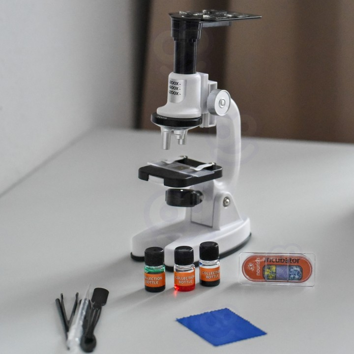 WOOPIE 1200x LED Digital Microscope XXL Kit with Adapter