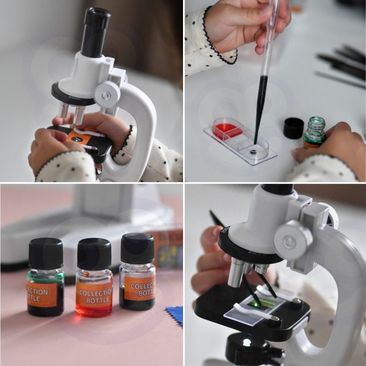 WOOPIE 1200x LED Digital Microscope XXL Kit with Adapter
