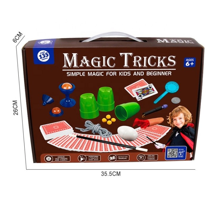 Magic Tricks Set for Kids Learn 135 Tricks! | Woopie
