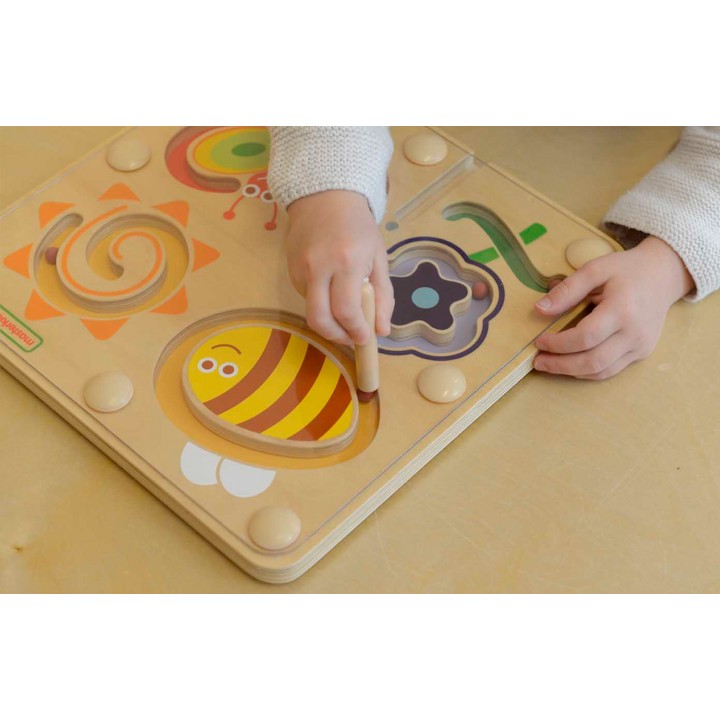The World of Insects Magnetic Maze - Masterkidz Educational Board