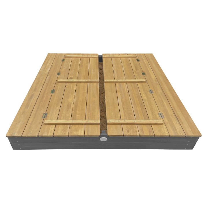 Large Garden Sandbox with Benches for Children - Creative Play with AXI