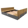 AXI Sandbox XXL Ella 150 x 150 gray