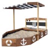 AXI Wooden Sandbox Ship with Kitchen