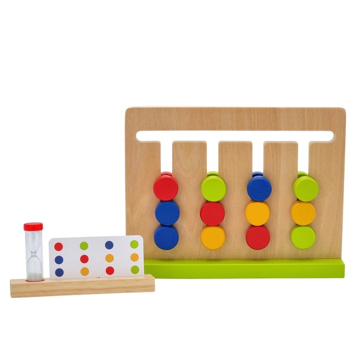 Wooden Logic Game Smart Kid Training Tooky Toy - Montessori 3+