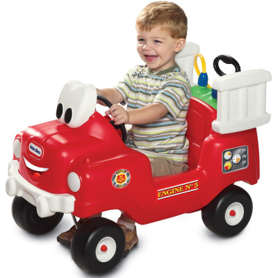 Little Tikes Ride-on Fire Department Pump Car