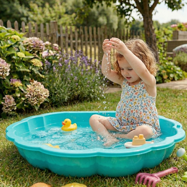Sandbox Pool Shell Green 3in1 - WOOPIE 1 pc.