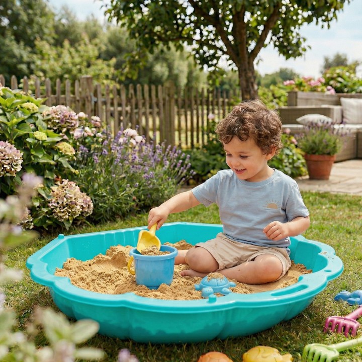 Sandbox Pool Shell Green 3in1 - WOOPIE 1 pc.