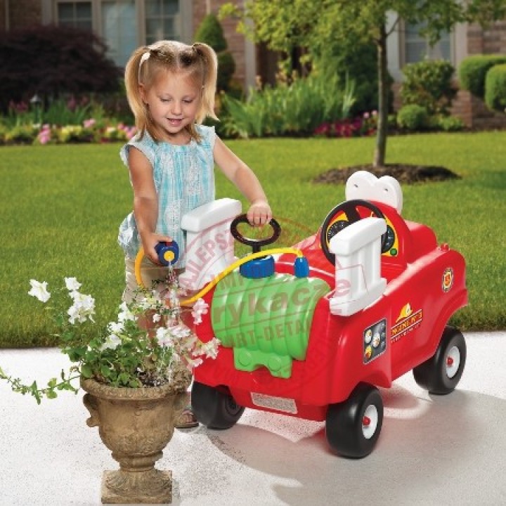 Little Tikes Ride-on Fire Department Pump Car