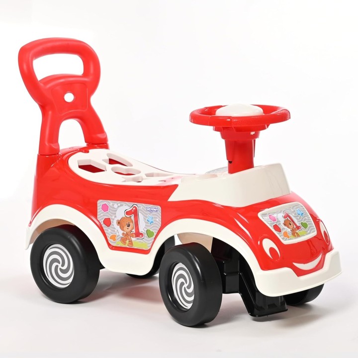 WOOPIE 4-in-1 Ride-On: Sorter, Pusher, Walker + Horn and Storage
