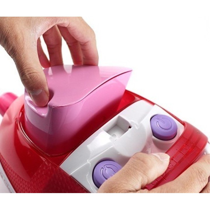 WOOPIE Pink Vacuum Cleaner for Kids with Suction Function