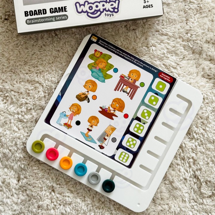 WOOPIE Set of 60 Logical Games for 3+ - Development and Fun
