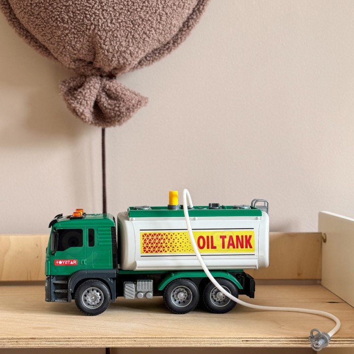 Interactive Water Tanker Truck with Lights and Sound Woopie