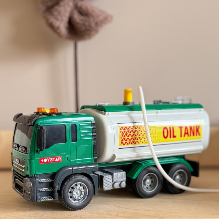 Interactive Water Tanker Truck with Lights and Sound Woopie