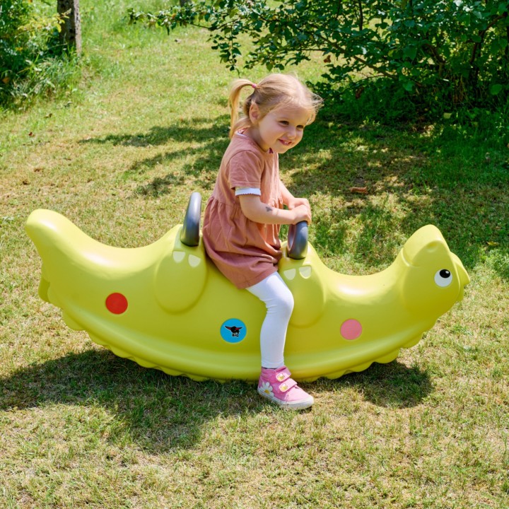 BIG Bujak Dino Rocker - Dwustronna huśtawka dla dzieci
