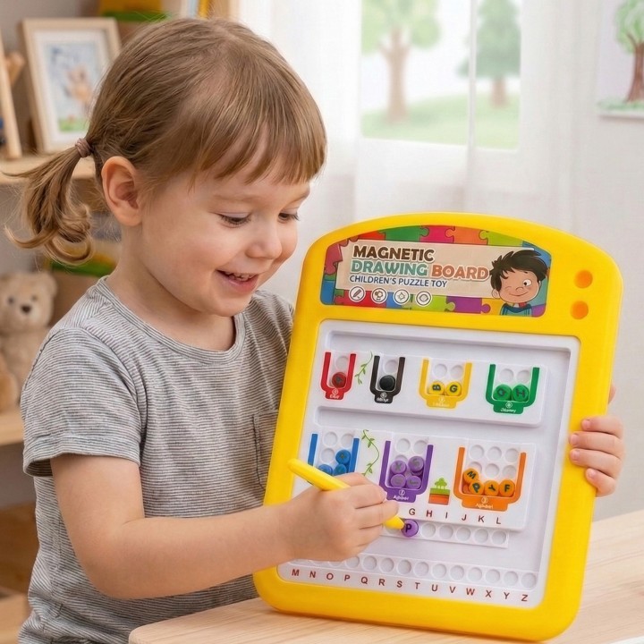 Magpad Montessori Magnetic Mosaic Board