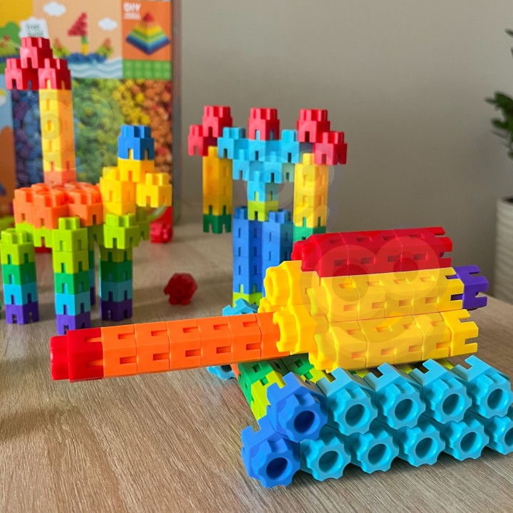 Klocki Konstrukcyjne WOOPIE Builder 300 el. - Kompatybilny Zestaw
