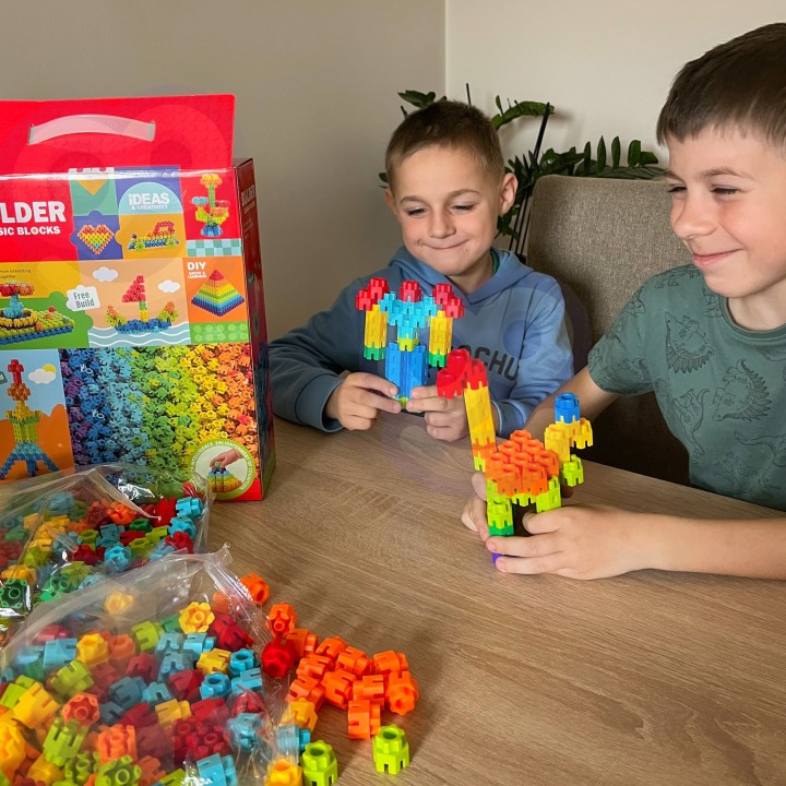WOOPIE Builder Construction Bricks 300 pcs - Compatible Set