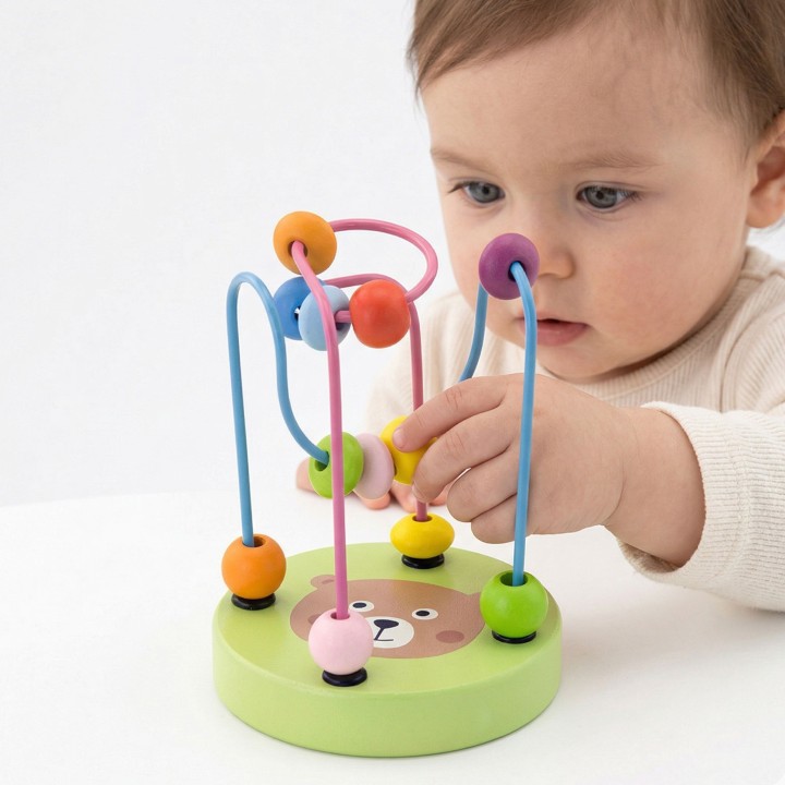 VIGA Wooden Labyrinth Intertwining Motor Loop 1 pc.